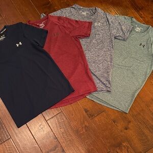 Under Armour Men's Tech Short-Sleeve T-Shirt - Navy, Burgundy, Gray, Green